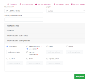 maGestion.pro - fournisseur